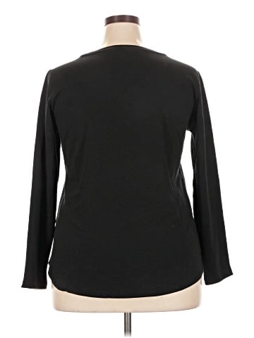 Attitudes by Renee 3/4 Sleeve Top (view 2)