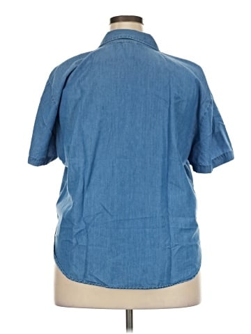 MICHAEL Michael Kors Short Sleeve Button-Down Shirt (view 2)