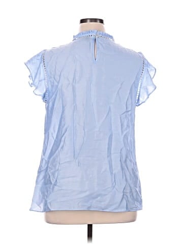 City Chic Short Sleeve Blouse (view 2)