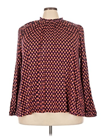 Lane Bryant Long Sleeve Blouse (view 1)