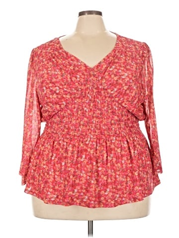 Lane Bryant 3/4 Sleeve Blouse (view 1)