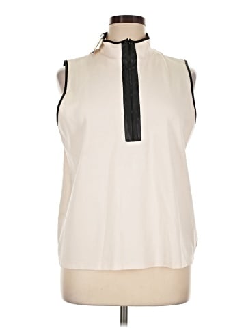 Anne Klein Sleeveless Blouse (view 1)