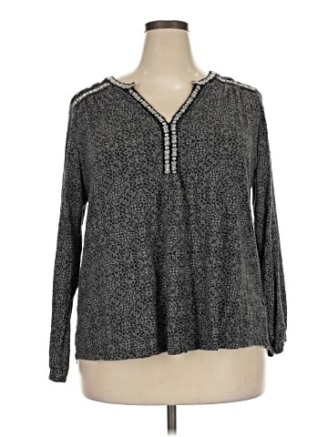 Lucky Brand Long Sleeve Blouse (view 1)