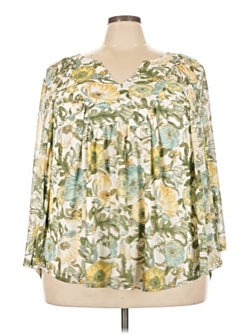 Lane Bryant 3/4 Sleeve Blouse (view 1)