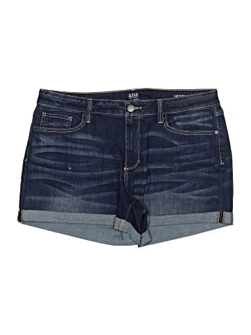 a.n.a. A New Approach Denim Shorts (view 1)