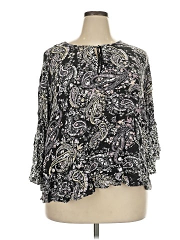 Laura Scott 3/4 Sleeve Blouse (view 1)