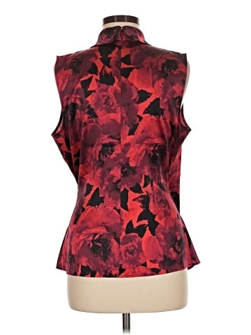 St. John Sleeveless Silk Top (view 2)