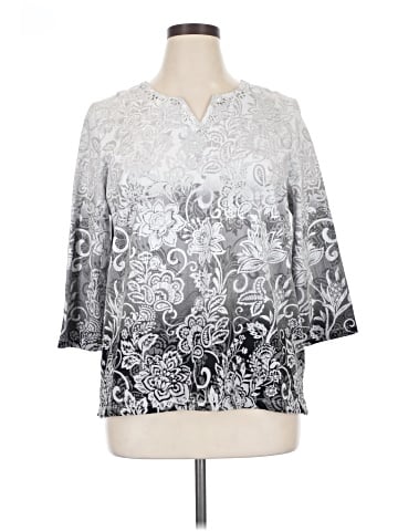 Alfred Dunner 3/4 Sleeve Blouse (view 1)