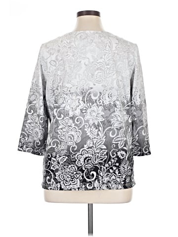 Alfred Dunner 3/4 Sleeve Blouse (view 2)