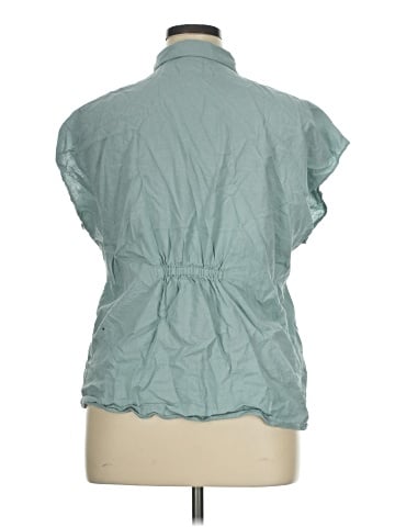 Ann Taylor Factory Short Sleeve Blouse (view 2)
