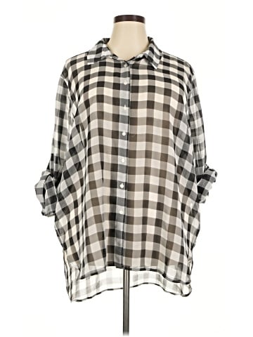 Calvin Klein 3/4 Sleeve Blouse (view 1)