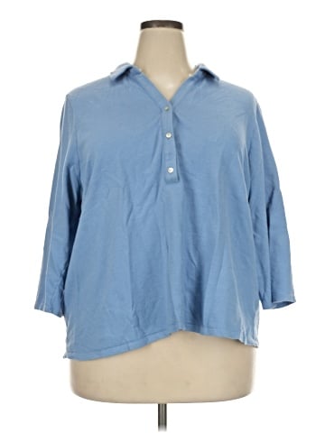 J.Jill Long Sleeve Polo (view 1)