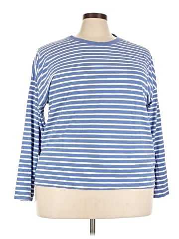 J.Crew Factory Store 3/4 Sleeve T-Shirt (view 1)