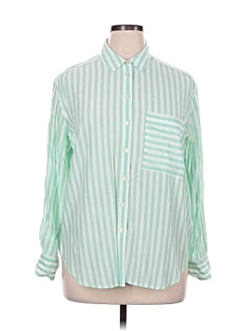 AYR Long Sleeve Button-Down Shirt (view 1)