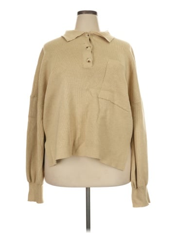 White Birch Pullover Sweater (view 1)