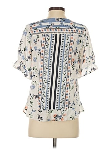 Lucky Brand Short Sleeve Blouse (view 2)