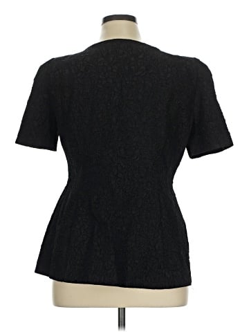 Leslie Fay Short Sleeve Blouse (view 2)
