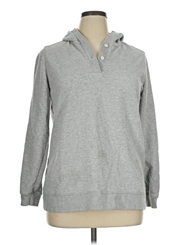 Lands' End Pullover Hoodie (view 1)