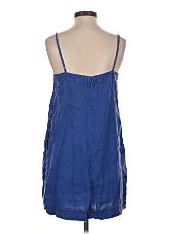 Madewell Goldie Mini Dress in 100% Linen (view 2)