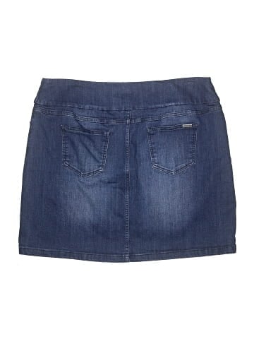 S.C. & Co. Denim Skirt (view 2)
