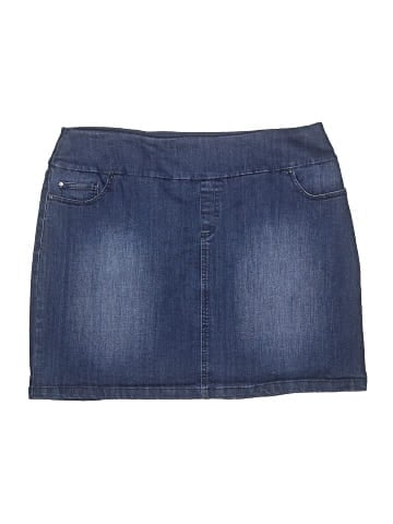 S.C. & Co. Denim Skirt (view 1)