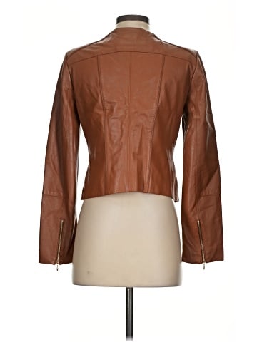 White House Black Market Leather Jacket (view 2)