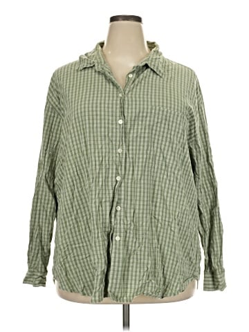 Carolina Colours Long Sleeve Button-Down Shirt (view 1)