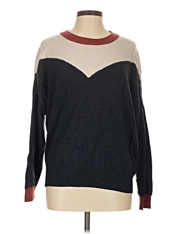 Madewell Colorblock Yoke Pullover Sweater (view 1)