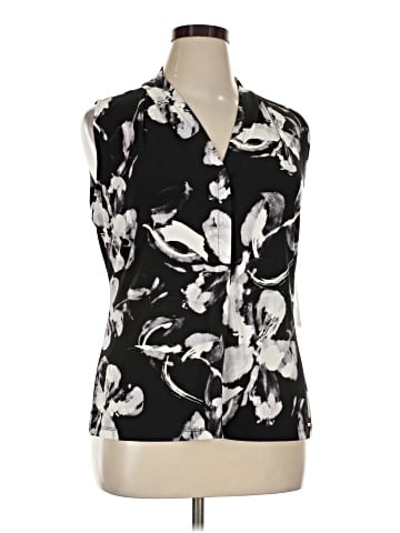 Calvin Klein Sleeveless Blouse (view 1)