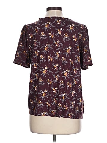 Ann Taylor Factory Short Sleeve Blouse (view 2)