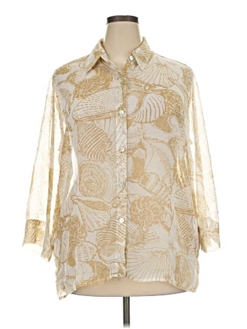Alfred Dunner 3/4 Sleeve Blouse (view 1)