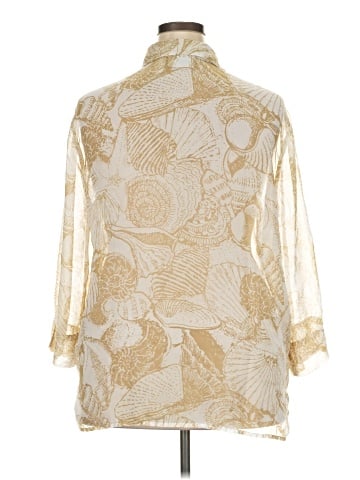 Alfred Dunner 3/4 Sleeve Blouse (view 2)