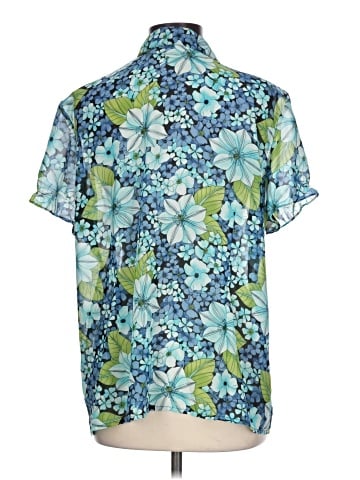 Sag Harbor Short Sleeve Blouse (view 2)