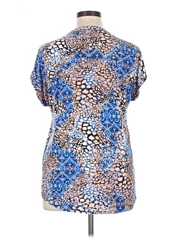 Dana Buchman Short Sleeve Blouse (view 2)