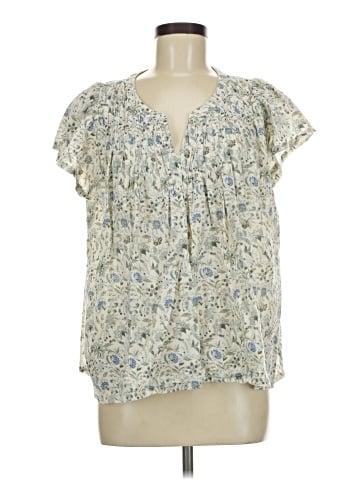 Lucky Brand Short Sleeve Blouse (view 1)