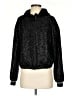 St. John 100% Polyester Metallic Black Jacket Size S - photo 1
