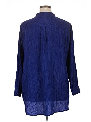 Eileen Fisher Long Sleeve Blouse (view 2)