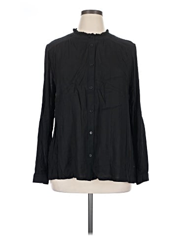 Lane Bryant Long Sleeve Button-Down Shirt (view 1)