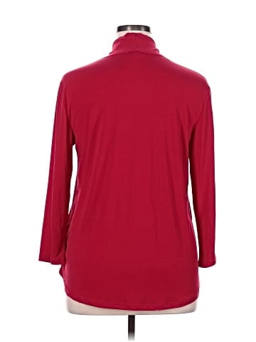Cable & Gauge 3/4 Sleeve Blouse (view 2)