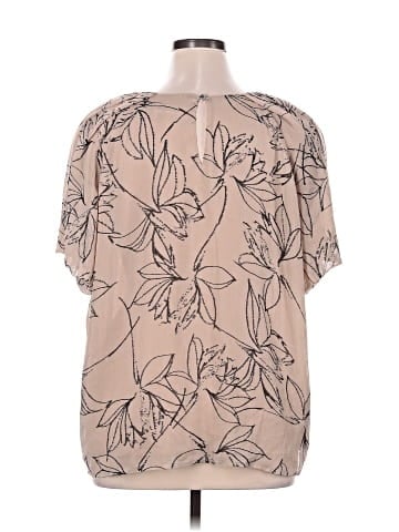 Calvin Klein Short Sleeve Blouse (view 2)