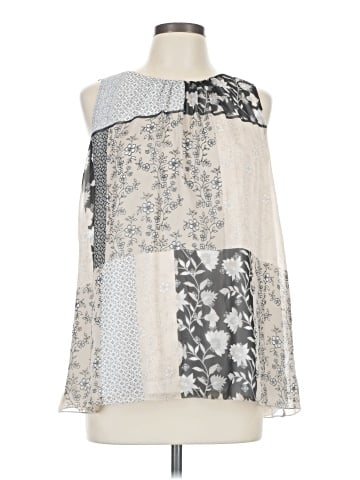 Calvin Klein Sleeveless Blouse (view 1)