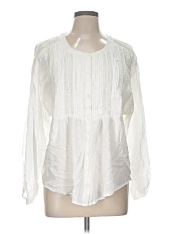 Lucky Brand Long Sleeve Blouse (view 1)