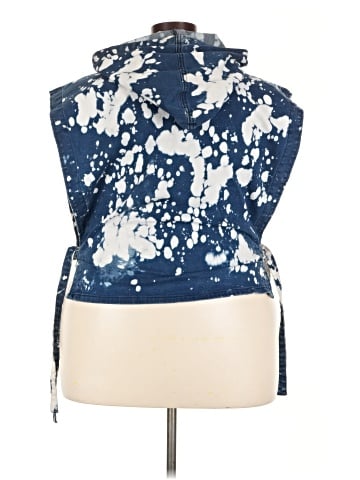 Ashley Stewart Denim Vest (view 2)