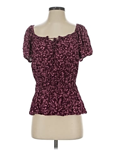 Lucky Brand Short Sleeve Blouse (view 1)