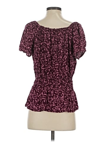 Lucky Brand Short Sleeve Blouse (view 2)