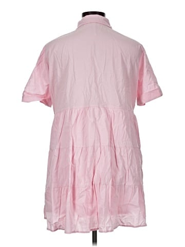 Unbranded Short Sleeve Button-Down Shirt (view 2)