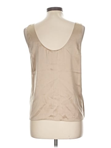 Vince. Sleeveless Silk Top (view 2)