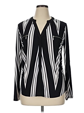 INC International Concepts Long Sleeve Blouse (view 1)