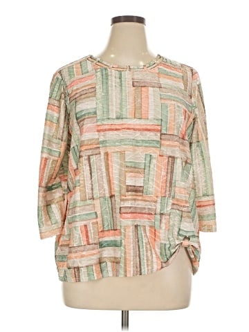 Alfred Dunner 3/4 Sleeve Blouse (view 1)