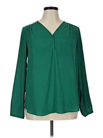 Pleione Long Sleeve Blouse (view 1)